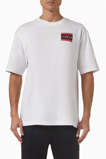 تي شيرت بطبعة قطن