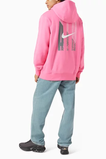 Air Drawstring Hoodie in Cotton-terry