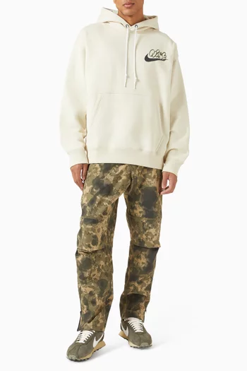 Graphic Solo Swoosh Hoodie in Cotton-fleece