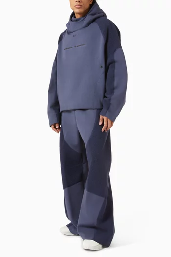 بنطال بحواف مفتوحة صوف معالج من مجموعة بورياس