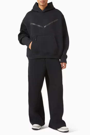 Tech Reflective Hoodie in Fleece