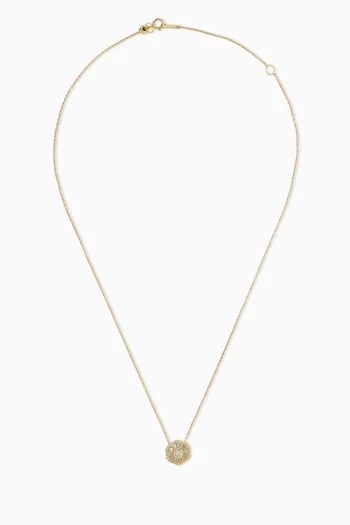 Anya Diamond Pendant Necklace in 18kt Yellow Gold