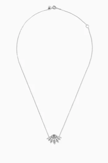 Dream Catcher Diamond Pendant Necklace in 18kt Gold