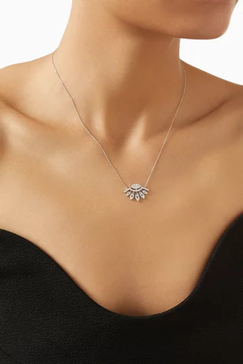 Dream Catcher Diamond Pendant Necklace in 18kt Gold