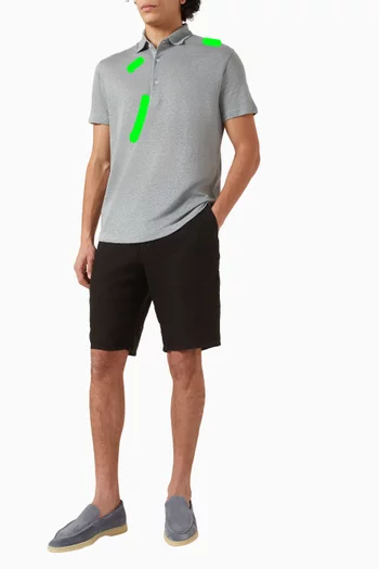 Bermuda Shorts in Linen