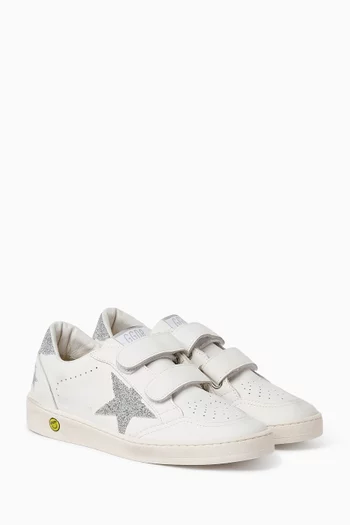Ball Star Strap Sneakers in Nappa Leather