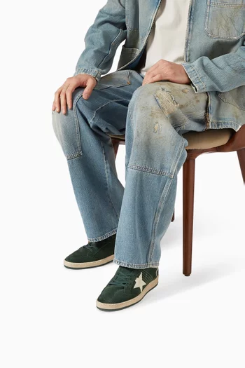 Ball Star Sneakers in Suede & Leather