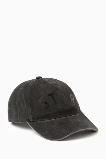 Star Baseball Cap in Cotton