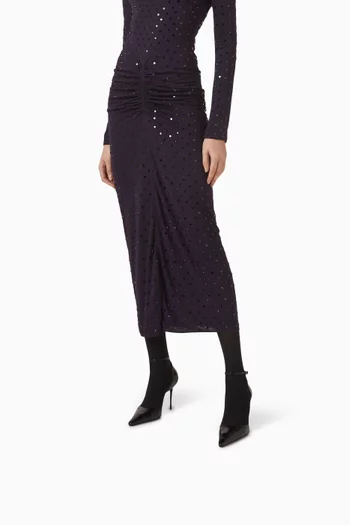 حذاء كلاسيك دورسيه بكعب 90 مم جلد