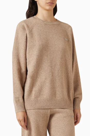 سويت شيرت منسوج بقماش ناعم