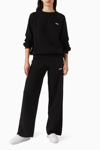 سويت شيرت منسوج بقماش ناعم