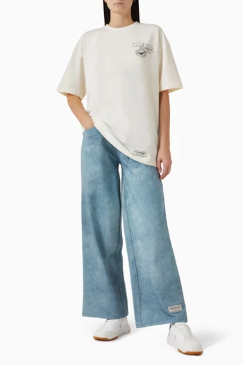 UAE-print T-shirt in Cotton-jersey