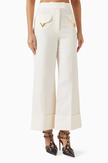 بنطال كريب كوتور