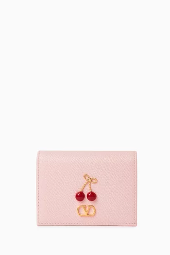 Cherryfic Wallet in Leather