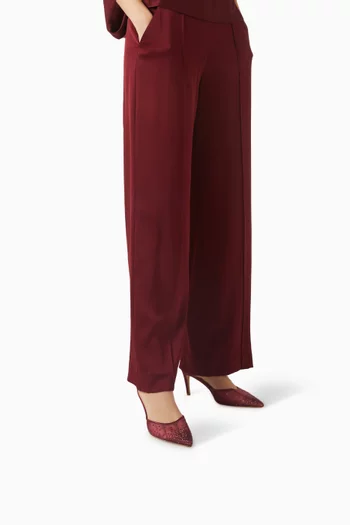 Rada 75 Crystal Mules in Mesh & Satin