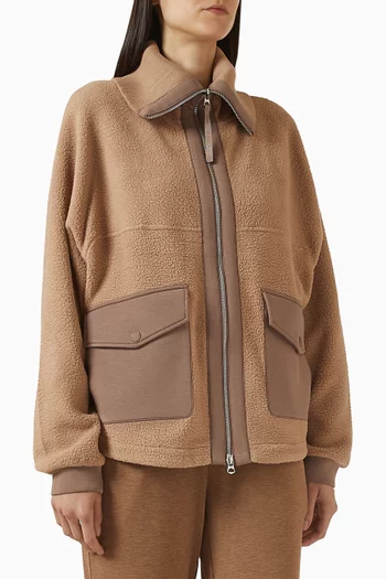 جاكيت إليانور بجيوب خارجية صوف