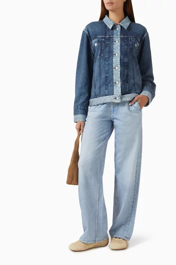 Miramar Oversized Jacket in Terry