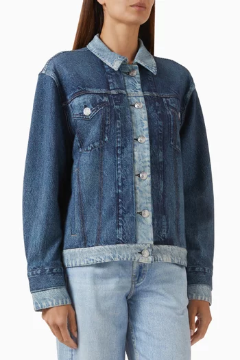 Miramar Oversized Jacket in Terry