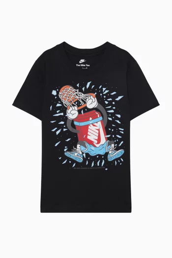 Sportswear T-shirt in Cotton