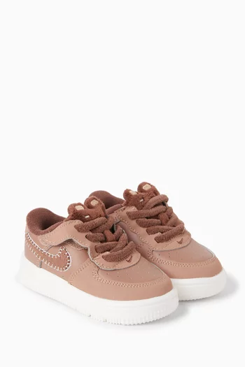 Force 1 Low EasyOn Sneakers in Leather