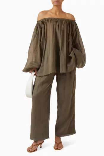 Petra Wide-leg Pants