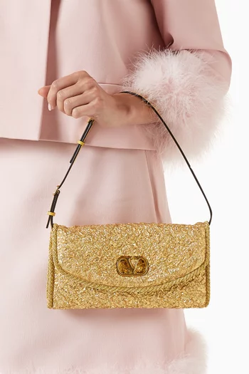 حقيبة كتف فين صغيرة بتصميم ناعم