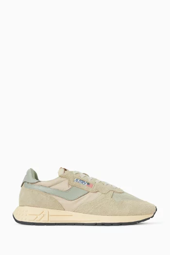 Reelwind Low Sneakers in Suede & Nylon