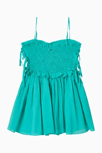 فستان الينا قصير قطن