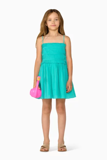 فستان الينا قصير قطن