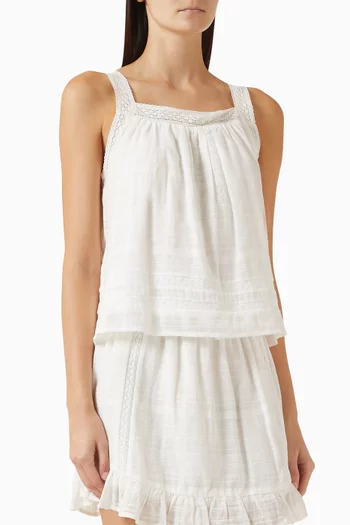 Cypril Lace Top in Cotton