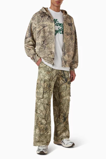 Diamonds & Dollars Tree Camo Cargo Pants