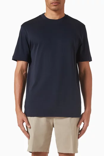 Regular-fit T-shirt in Mercerised Cotton