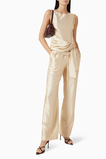 بنطال كادالا مزيج حرير