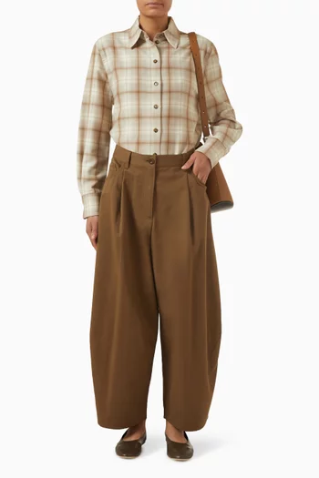 Checked Flannel Shirt