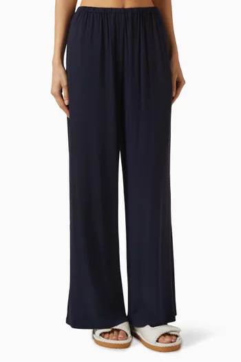 Wide-leg Pants in Jersey