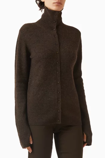 Cardigan in Wool-blend