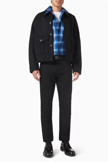 بنطال جينز بيير بقصة ساق ضيقة دينم