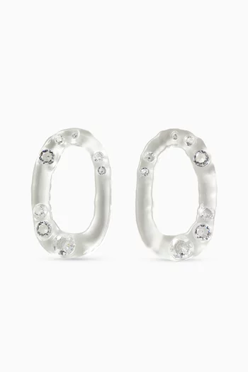 أقراط زينة راتنج