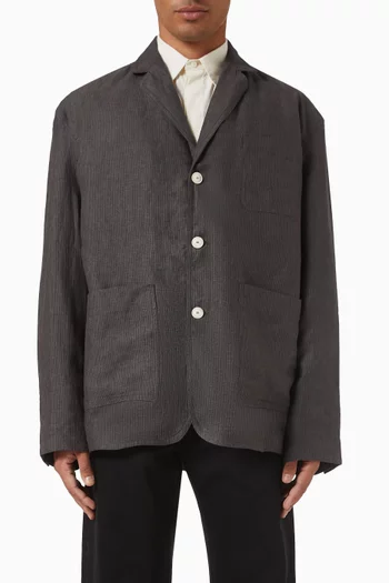 La Veste Pastro in Linen