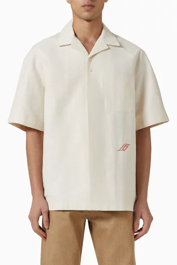 La Chemise Romarin MC in Cotton-blend