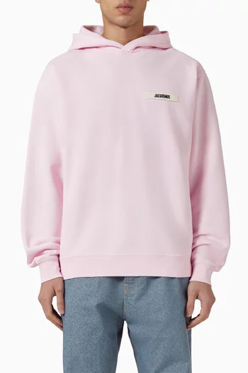 Le Hoodie Gros Grain in Cotton