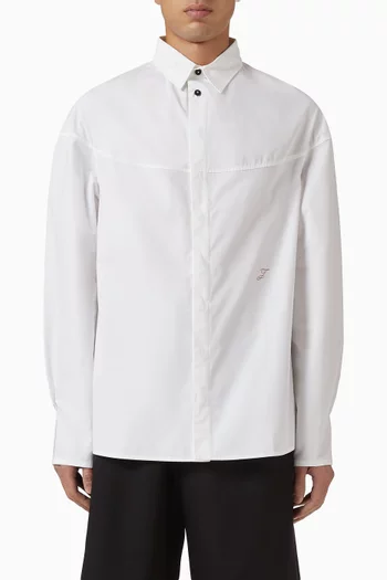 قميص أتيليه قطن