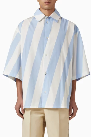 La Chemise Triangle in Cotton Poplin