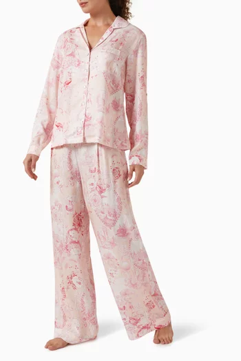 طقم بيجاما وبنطال كاميل