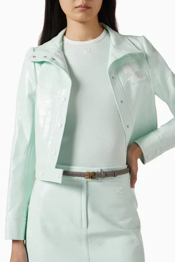 حزام بشعار AC جلد