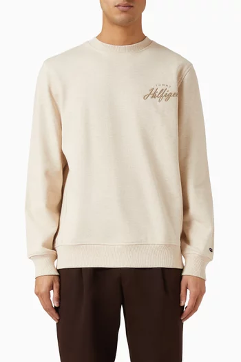 Modern Athleisure Sweatshirt in Cotton