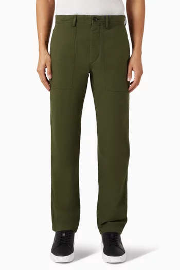 بنطال بتصميم عملي مصبوغ