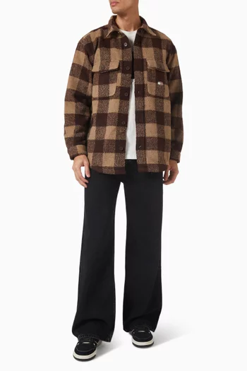 Loose Straight Jeans in Denim