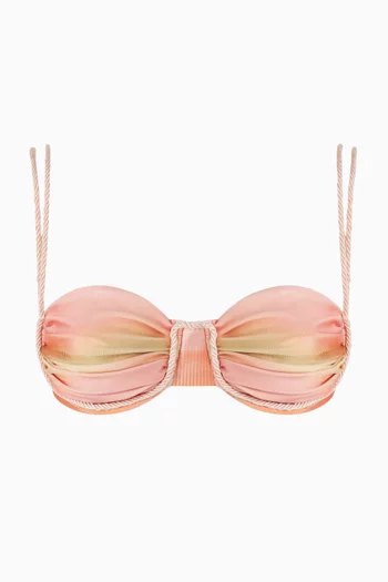 Lula Bikini Top in Lycra