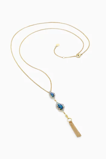 Kasbah Sautoir Necklace in 18kt Yellow Gold